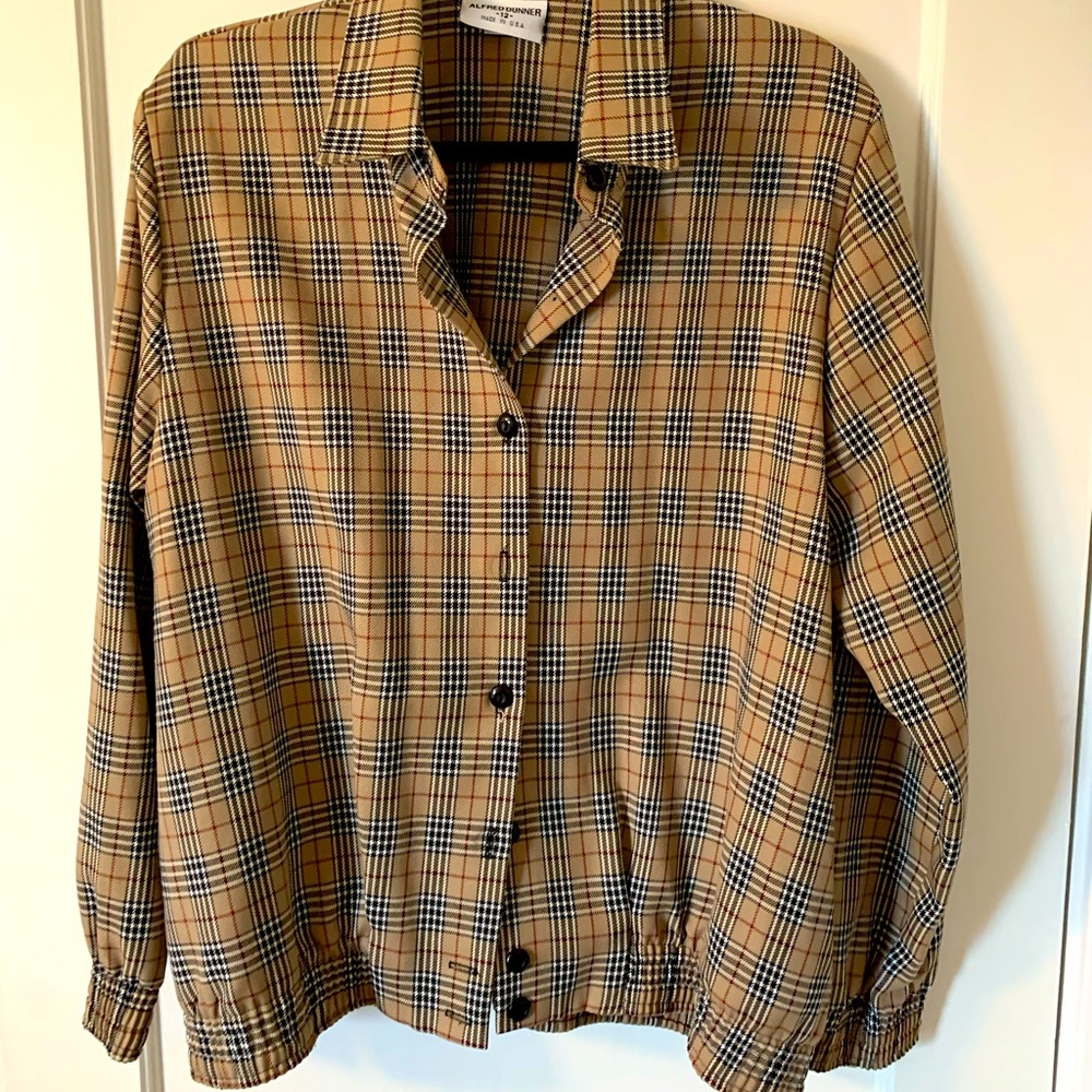 Vintage Alfred Dunner Plaid Jacket